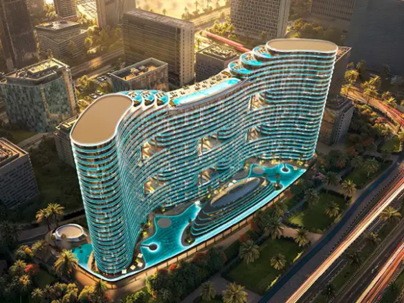 Binghatti Aquarise at Business Bay, Dubai