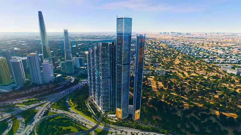 sobha central1 The Pinnacle at Sobha Central in Sheikh Zayed Road, Dubai