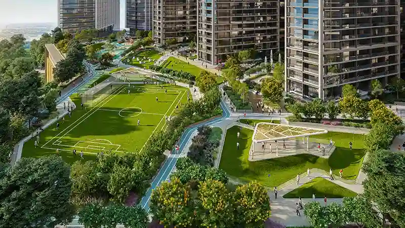 sobha central6 The Pinnacle at Sobha Central in Sheikh Zayed Road, Dubai