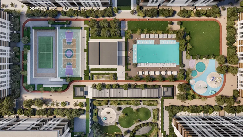 park2 Emaar Park Lane Interiors by VIDA at Dubai Hills Estate (DHE)